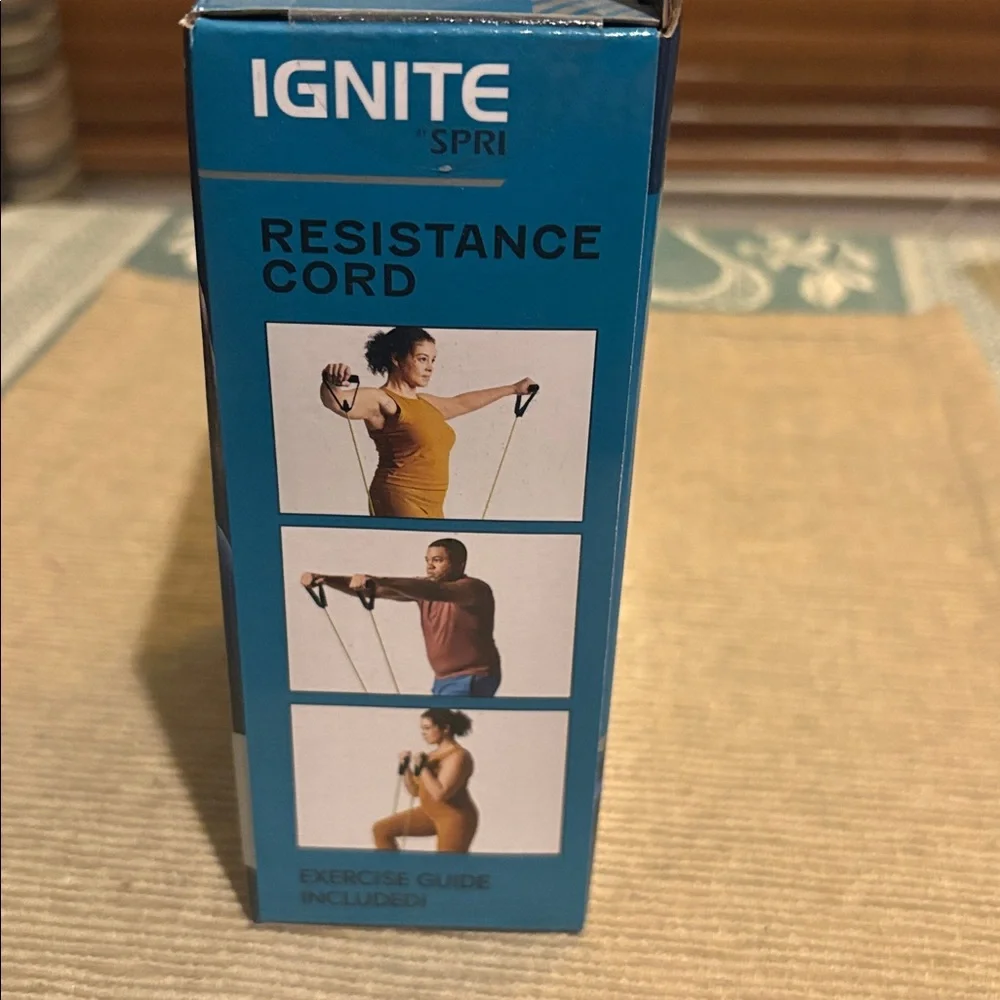 IGNITE SPRI Resistance Cord - Blue/Yellow - Picture 2 of 4